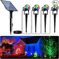 APONUO Solar Spot Lights Outdoor 4-in-1 Landscape Lights Dusk to Dawn Solar by APONUO