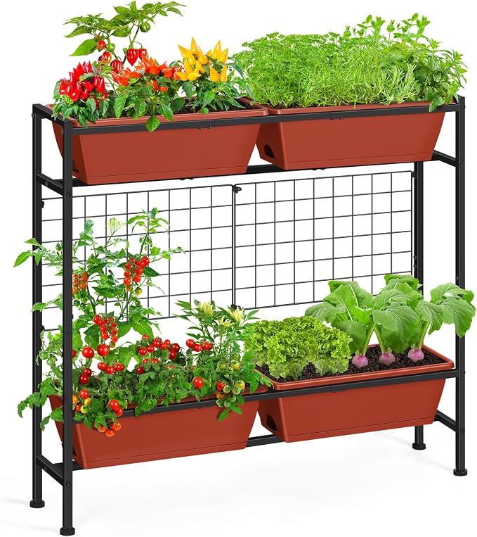 Raised Garden Beds with Legs, Elevated Planter Box Outdoor - Image 9