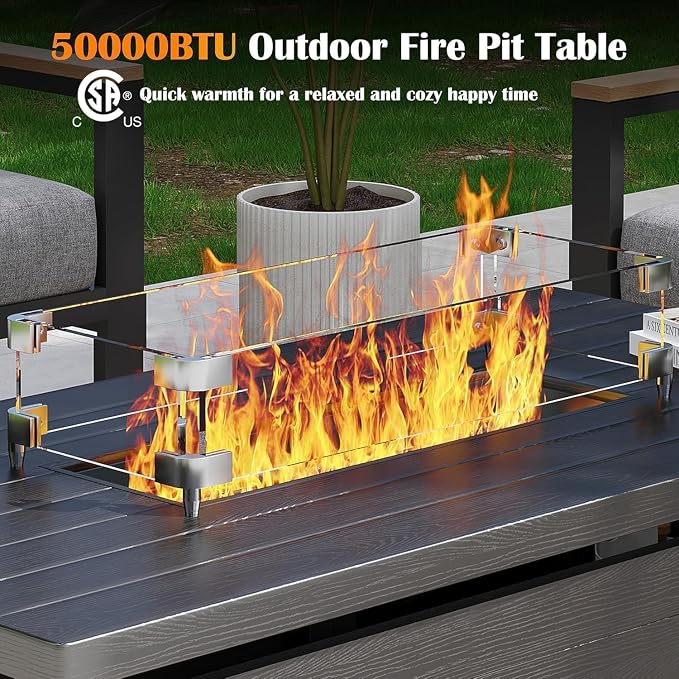 Sundale Outdoor 7 Pieces Patio Furniture Set - Image 6
