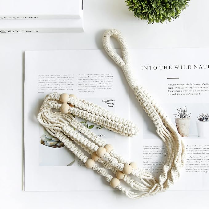 Macrame Plant Hanger Indoor Hanging - Image 4