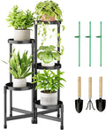 5 Tier Plant Stand Indoor, Tiered Plant Stand Outdoor by Cawukege
