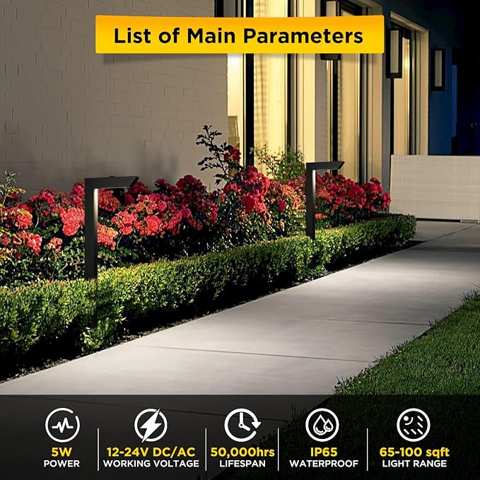 Gardencoin 3CCT LED Low Voltage Landscape Pathway Light, 12V Premium - Image 4