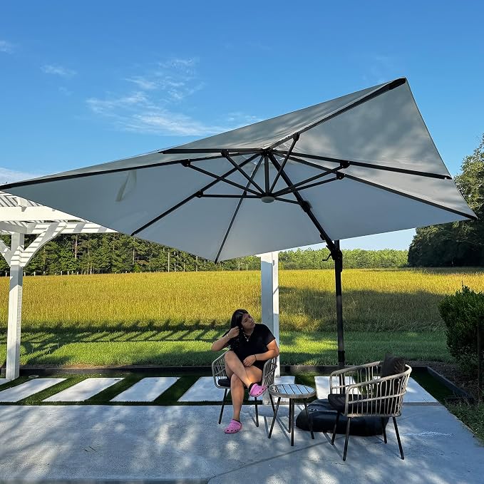 PURPLE LEAF 10 Feet Patio Umbrella by PURPLELEAF