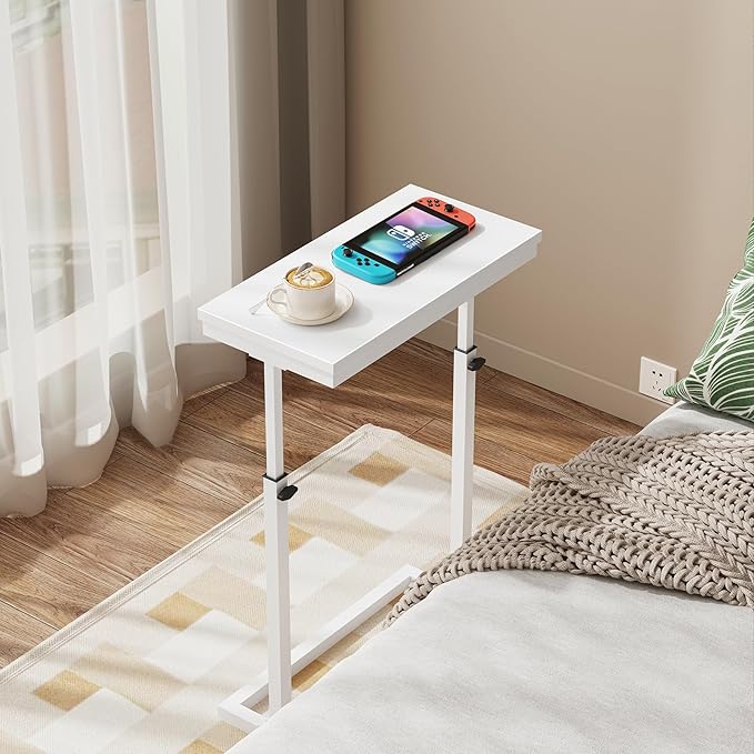 TUTOTAK End Table, Side Table, Tall Couch Table, Sofa Table, Living Room - Image 2