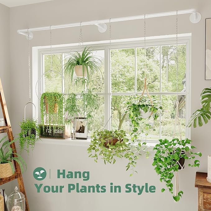 Plant Hanger Indoor with 6 Hanging Chains Hanging Planters - Image 2