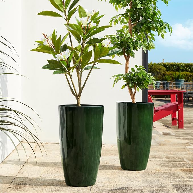 Glitzhome 23.5" H Large Tall Planter - Image 6