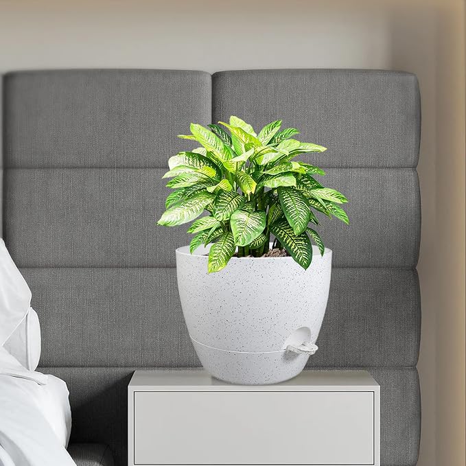12 inch Large Self Watering Pots, Plant Pots - Image 7
