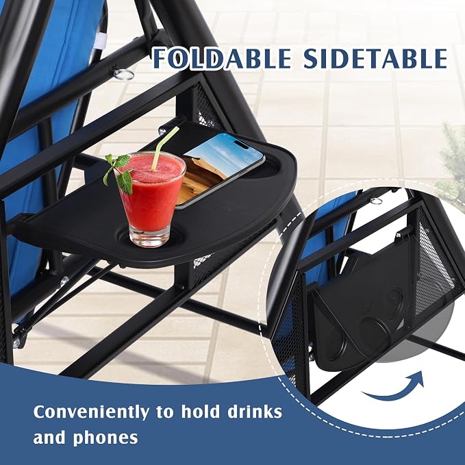 Grepatio Outdoor Porch Swing - Image 4