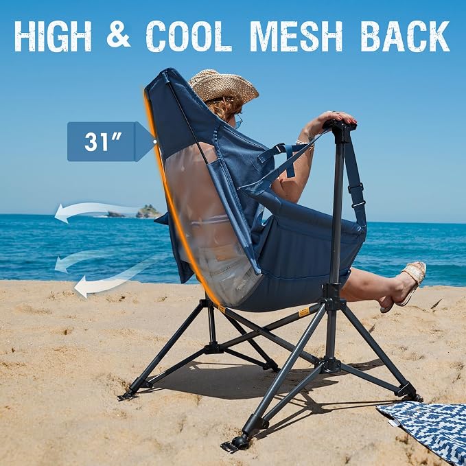 Portal Hammock Camping Chair, Portable Outdoor Swinging Chairs - Image 4