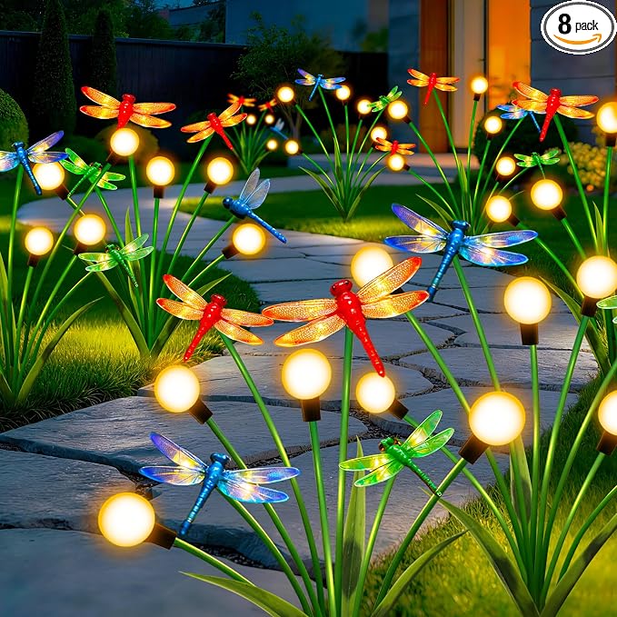 Solar Garden Lights Outdoor by yulloyello