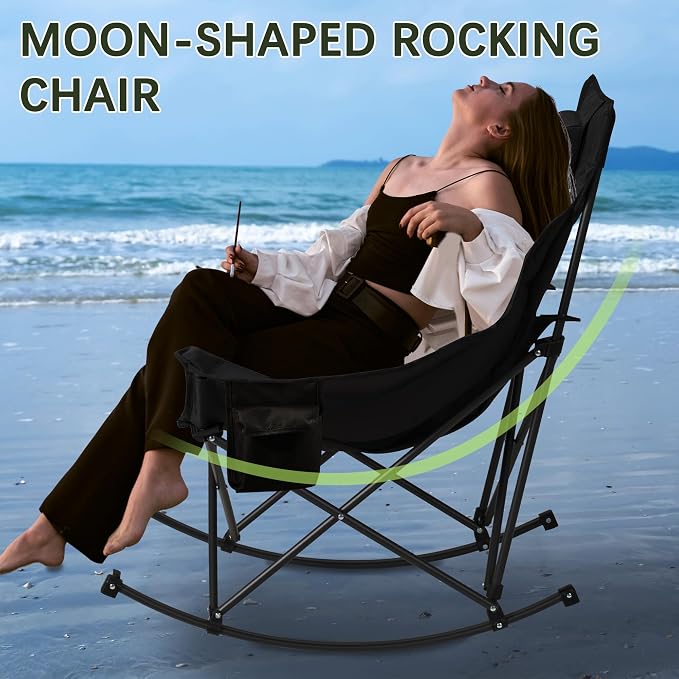 Oversized Rocking Camping Chair - Image 6
