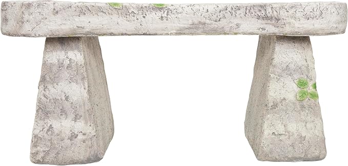 Alpine Corporation 37" Long Outdoor Memorial Bench - Image 7
