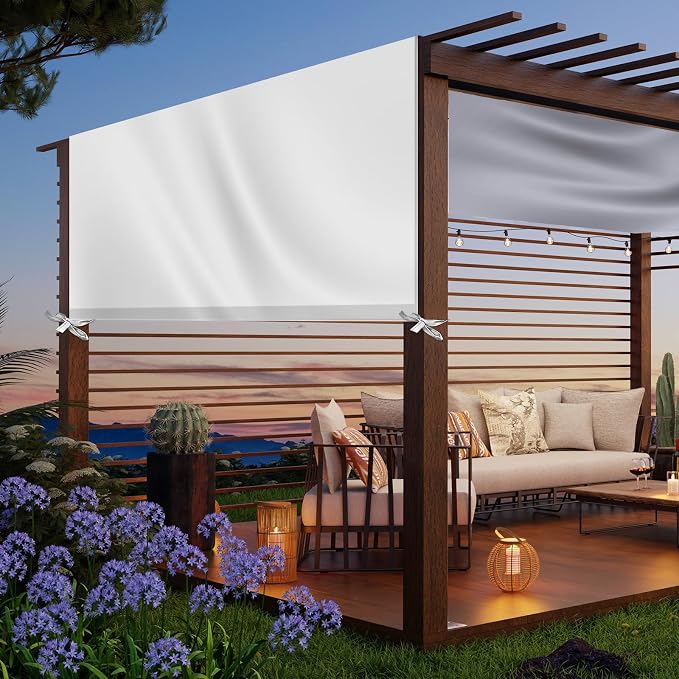 Universal Pergola Replacement Canopy Outdoor Canopy Shade Cover Waterproof by Wowangce