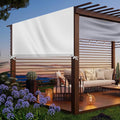 Universal Pergola Replacement Canopy Outdoor Canopy Shade Cover Waterproof by Wowangce