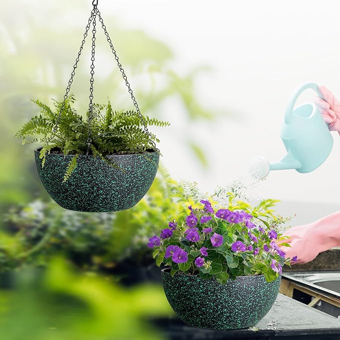 10inch Hanging Planters for Outdoor Indoor Plants - Image 6