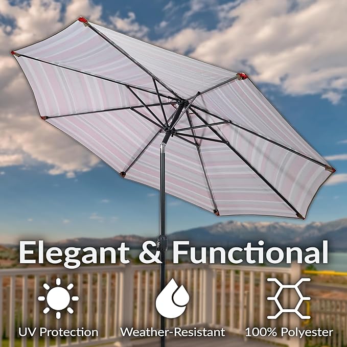 Sunnydaze Outdoor Patio Umbrella - Image 3