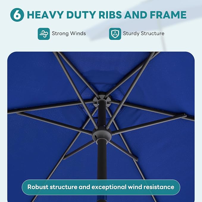 OLIXIS 7.5ft Patio Umbrella - Image 3
