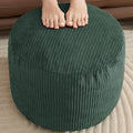 Pouf Ottoman Foot Stools with Foam Small Ottoman by WSOFRLAC