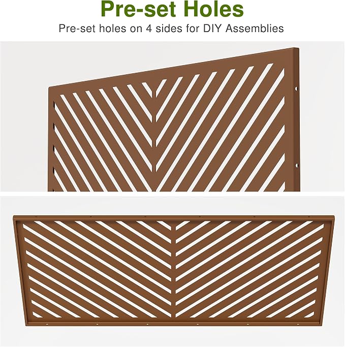 Casaphoria Metal Privacy Screen Outdoor - Image 5