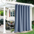 RYB HOME Outdoor Curtains for Patio Waterproof Block Sunlight Thermal Insulated by RYBHOME