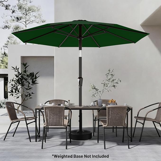 AreShark 9 FT Patio Umbrella for Outdoor, Outdoor Table Umbrella - Image 6