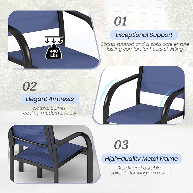 7-Piece Outdoor Patio Dining Set - Image 6