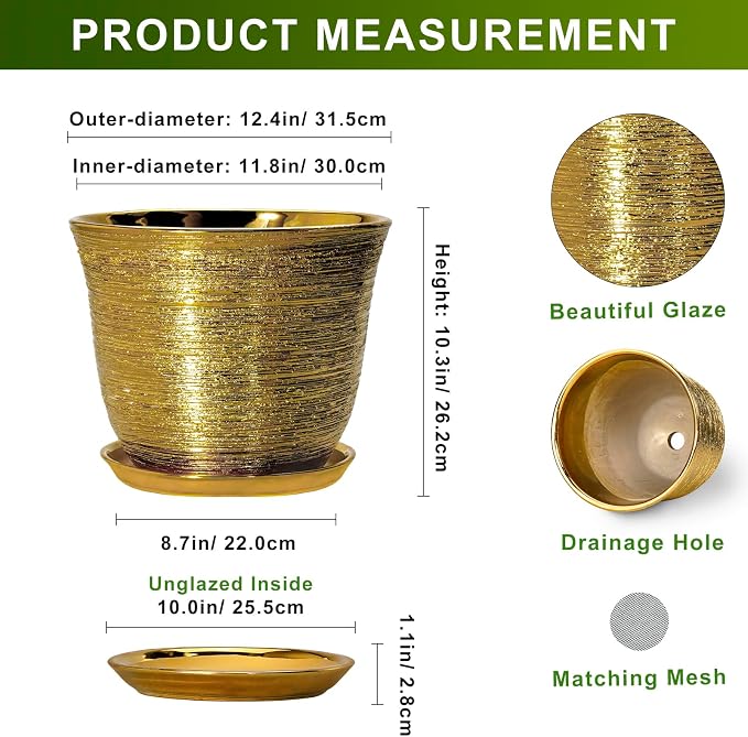 Ceramic Pots for Plants - Image 2