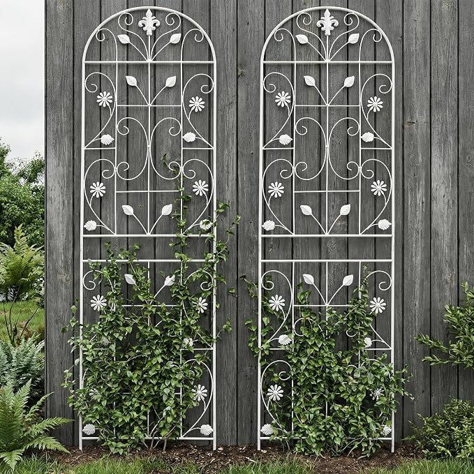 Trellis for Climbing Plants Outdoor, （2 Pack 70.8x19.6-inch）, Generic Metal - Image 7
