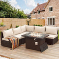 NICESOUL 6 Piece Patio Furniture Set by NICESOUL