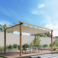 10 x 13 ft Aluminum Pergola by BouPower