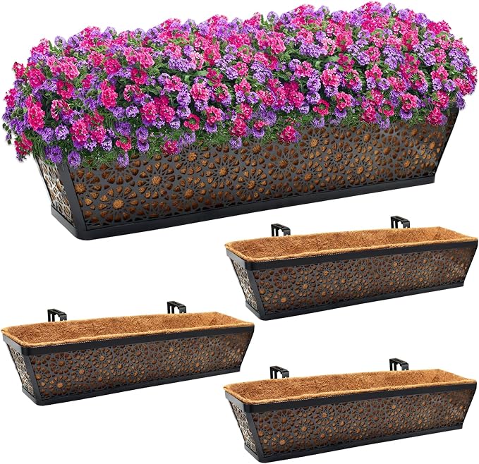 Halatool 4Pack 30 Inch Window Box by HALATOOL