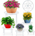 5 Pack Metal Plant Stands for Multiple Plant, Heavy Duty Flower Pot Stands for by Autopromake