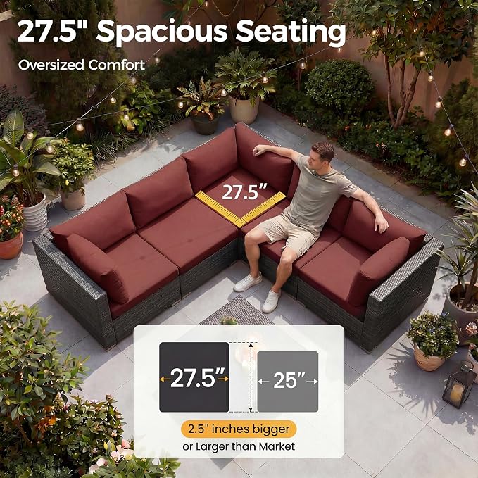 NICESOUL Backyard Furniture Set - Image 6