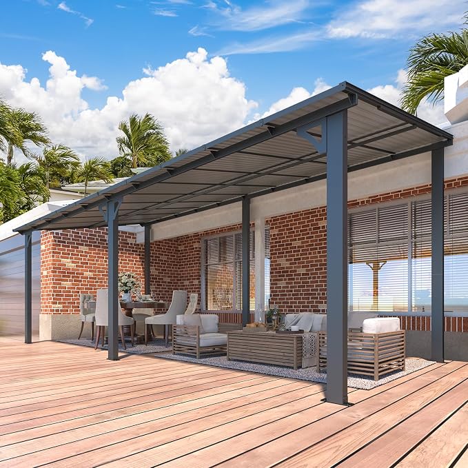 AECOJOY 20' x 8' Outdoor Gazebo - Image 4