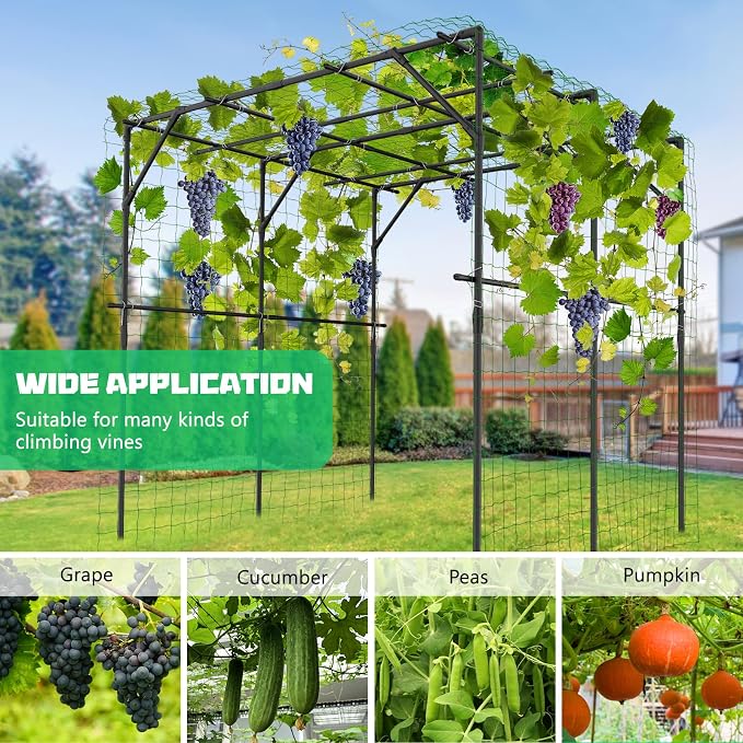 DoCred Tall Garden Arch Trellis - Image 2