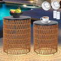 HMVPL Outdoor Side End Table by HMVPL