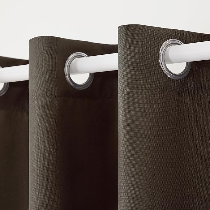 TOWN & COUNTRY ΒASICS Cabana Solid Heavyweight Indoor Outdoor Curtains - Image 3
