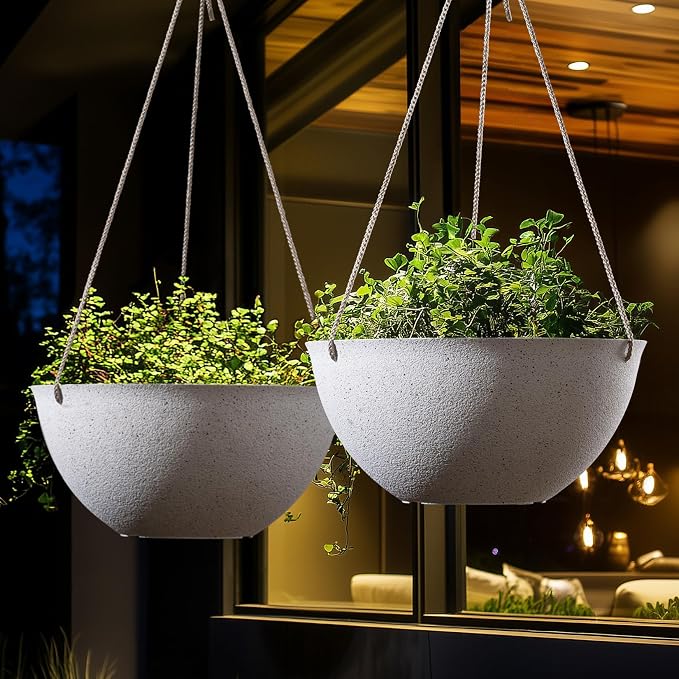 LA JOLIE MUSE Large Hanging Planters - Image 3