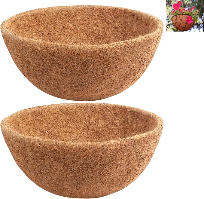 Y&M 2pcs 20“ Round Coconut Fiber Liner by YM