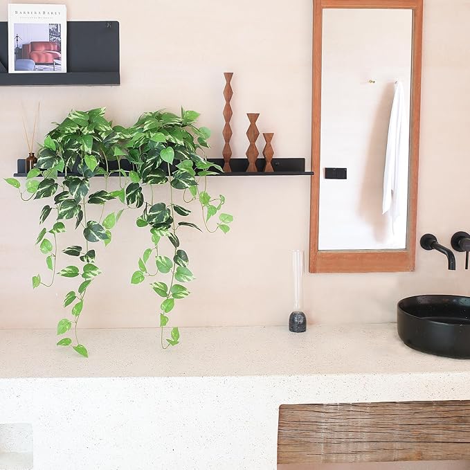 Fake Pothos Hanging Plants - Image 6