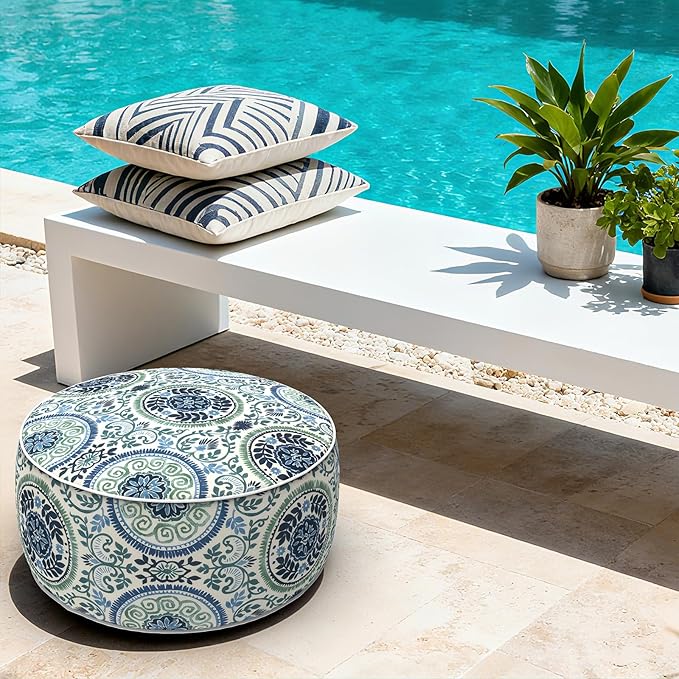 LVTXIII Indoor/Outdoor Inflatable Ottoman - Image 4