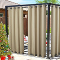 NICETOWN Canvas Outdoor Curtains by NICETOWN