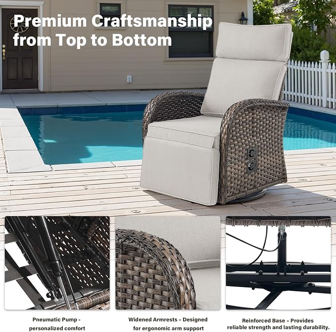 Belord 7 Piece Patio Furniture Set - Image 5