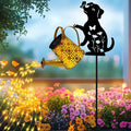 Solar Lights Outdoor Decorative, Watering Can by OSTRITEC