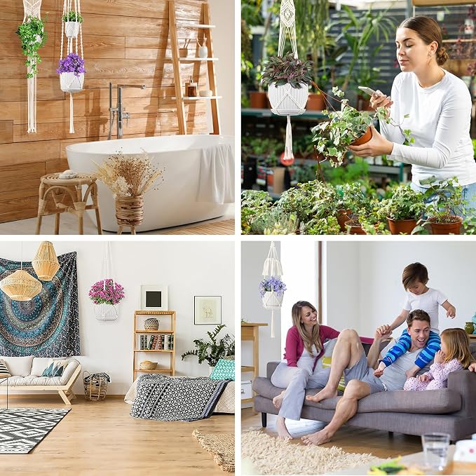Macrame Plant Hangers - Image 3