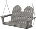POLYWOOD Vineyard 4-Foot Porch Swing, Heavy Duty HDPE Outdoor Hanging Swing by POLYWOOD