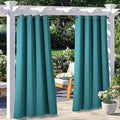 NICETOWN 2 Panels Outdoor Patio Curtains Waterproof 84 inches Long, Rustproof by NICETOWN