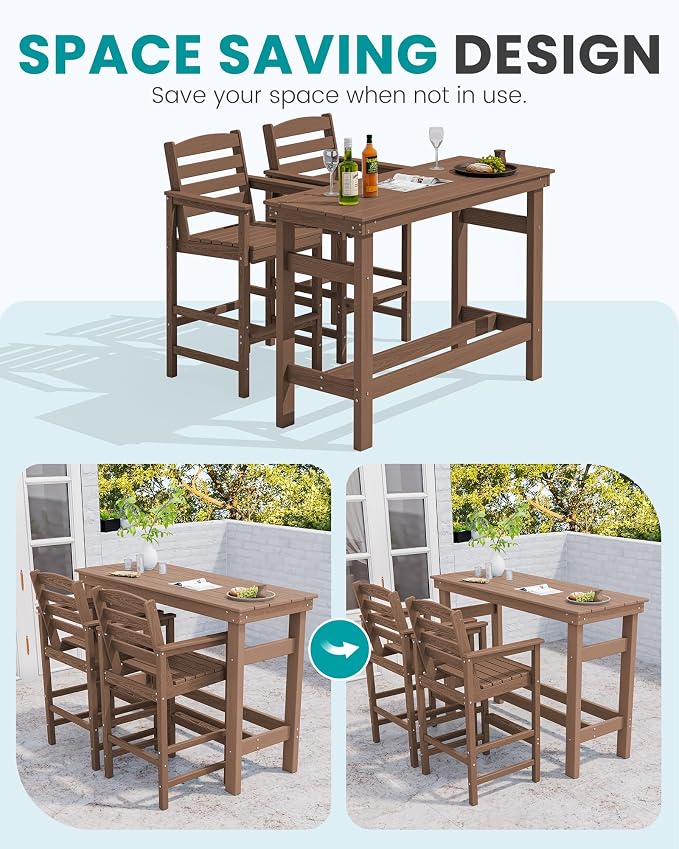 SERWALL Outdoor Bar Set - Image 3
