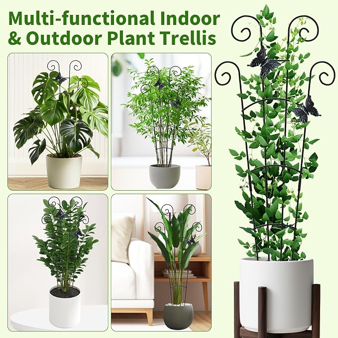 2 Pack 30 Inch Taller Plant Trellis - Image 7