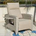 Upgraded Outdoor Recliner Chair, Reclining Patio Chairs by zzw